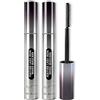 Lawqiny 2Pcs Iron Wand Mascara, Metal Mascara, Volumizzante e Allungante, Scovolino Metallico 3D Curling Iron mascara, Allungamento naturale delle ciglia