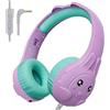 OEM Cuffie con cavo per bambini - Volume sicuro - Cuffie con cavo per la scuola e i viaggi - Per tablet e laptop