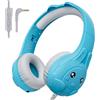 OEM Cuffie con cavo per bambini - Volume di sicurezza - Cuffie con cavo per la scuola, tablet e laptop - Cuffie da viaggio con spegnimento di sicurezza