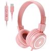 OEM Cuffie con filo per bambini - Cuffie con cavo - Volume sicuro - Cuffie da viaggio - Per bambini - Con cavo - Limitazione del volume