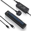 OEM Hub USB con alimentazione - Prese USB multiple - Splitter USB - Accessorio per laptop e PC - Lavoro da casa - Universale