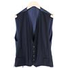 Suitsupply Lazio Weste Uomo UK58S Navy In Lana Foderata Regular