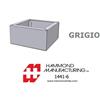 Hammond Mfg. Hammond 1441-6, chassis in acciaio, grigio