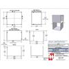 Hammond Mfg. Hammond 1411PU, contenitore in alluminio NON verniciato