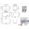 Hammond Mfg. Hammond 1411M, contenitore in alluminio verniciato GRIGIO
