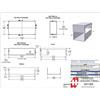 Hammond Mfg. Hammond 1411S, contenitore in alluminio verniciato GRIGIO