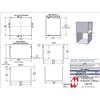 Hammond Mfg. Hammond 1411P, contenitore in alluminio verniciato GRIGIO