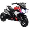 HOMCOM Moto Elettrica Bambini 3-5 Anni Batteria 6V e Velocità 3km/h