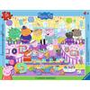 Ravensburger Puzzle per bambini Ravensburger 05699 - festa di famiglia con Peppa e amici - Puzzle con cornice Peppa Pig da 39 pezzi per bambini dai 4 anni in su