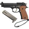 Gunyoo 92F Mini Tattico Pistola Forma Portachiavi Modello Borsa Ciondolo Ornamento Collezione per Uomini Esercito Fan Regalo