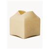 HKLIVING Vaso in vetro Forma, alt. 21 cm