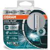 OSRAM XENARC COOL BLUE INTENSE D3S, +150% più luminoso, fino a 6.200K, lampadina per fari allo xeno, look LED, duo box (2 lampade)