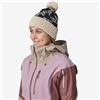 PATAGONIA EUROPE POWDER TOWN BEANIE PATAGONIA., BEIGE/SMOLDER BLUE