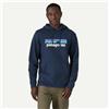 PATAGONIA EUROPE M'S P-6 LOGO UPRISAL HOODY PATAGONIA, NEW NAVY
