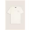 FREDDY SPA S25WCXT3 T.SHIRT RICAMO FREDDY, BIANCO