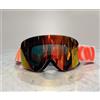 NEOTRIC SRL NEON MAD WHITE MASCHERA SCI-SNOW, BIANCO-ARANCIO