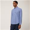 HARMONT & BLAINE SPA CNN074 013124 CAMICIA HARMONT & BLAINE, RIGHE BLU