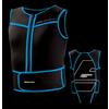 Energiapura GILET PROTECTOR TURTLE JR. ENERGIAPURA, NERO/AZZURRO
