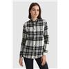 WOOLRICH EUROPE SPA LIGHT FLANNEL CHECK SHIRT WOOLRICH, BIANCO