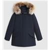 WOOLRICH EUROPE SPA WKOU0221 ARCTIC RACCOON PARKA WOOLRICH, BLU