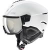 UVEX INSTINCT VISOR. CASCO SCI, BIANCO