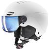 UVEX ROCKET JR VISOR CASCO SCI, BIANCO/NERO