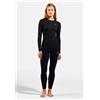 ODLO 159101 ACTIVE WARM CREW NECK, NERO