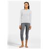 ODLO 159101 ACTIVE WARM CREW NECK, BIANCO