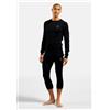 ODLO 159102 ACTIVE WARM CREW NECK, NERO