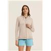 FREDDY SPA S26WTRS1 FULL ZIP HOODY FREDDY, WHITECUP GRAY