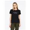 LIU JO SPA TF5163 T. SHIRT M.C. LIU JO SPORT, NERO