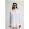 Woorlich WOOLRICH COTTON LINEN BOYFRIEND SHIRT, OXFORD WHITE