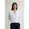Woorlich WOOLRICH SOFT COTTON SWEATER, ARCTIC WHITE