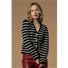 KOCCA SRL CAMLOST MAGLIA KOCCA, BLU/RIGHE BIANCHE