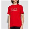 GIORGIO ARMANI SPA 7M001308 T. SHIRT M.C. EA7 ARMANI, ROSSO