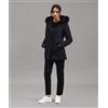 PEUTEREY SRL DONNET KL FUR PIUMINO PEUTEREY, NERO