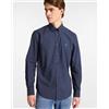 HARMONT & BLAINE SPA CRP026 CAMICIA 2 T. CONT. INT. HARMONT & BLAINE, BLU NAVY