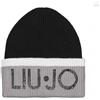 LIU JO SPA 2F3018 CAPPELLO C/BLOCK STRASS LIU-JO, NERO