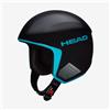 HEAD DOWNFORCE JR BLACK CASCO HEAD, NERO