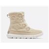 SOREL EXPLORER NEXT JOAN COZY SOREL, BLEACHED CERAMIC/SEA SALT