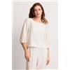 KOCCA SRL CLEANDRO BLUSA KOCCA, LATTE/PANNA