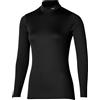 MIZUNO ITALIA SRL A2GAA752 BT MID W. H/NECK MIZUNO, NERO