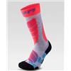UYN JUNIOR SKI SOCKS,, GRIGIO CORALLO