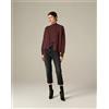 MANILA GRACE M440VU CARDIGAN VALERIA MANILA GRACE, BURGUNDY