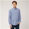 HARMONT & BLAINE SPA CRL026 012816 CAMICIA HARMONT & BLAINE, FANT. BLU