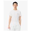 LACOSTE TH6709 001 T.SHIRT M.C., BIANCO