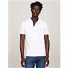TOMMY HILFIGER 34753 MONOTYPE PLACKED POLO TOMMY HILFIGER, BIANCO