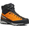 CALZATURIFICIO SCARPA S.P.A. MESCALITO TRK PLANET GTX SCARPA, ARANCIO/NERO