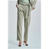 KOCCA SRL CORALIE PANTALONI KOCCA, TE' VERDE
