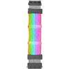 Mars Gaming MCA-24, Cavo Estensore ARGB 24pin ATX per Scheda Madre, LED Ultra-Luminosi, Compatibilità Completa, Rame Puro AWG18, 265mm